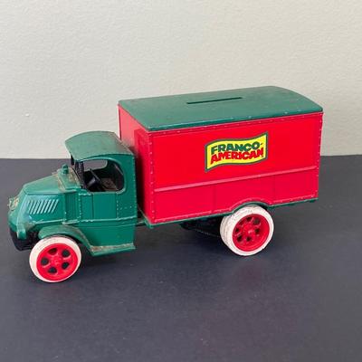 LOT 81: Toy Diecast Ertl Bank Collection - Franco American, Sears Roebuck & Co. and Handmade Pall Mall