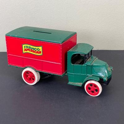 LOT 81: Toy Diecast Ertl Bank Collection - Franco American, Sears Roebuck & Co. and Handmade Pall Mall