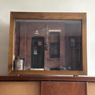 LOT 85: Vintage Michael Garman 1974 Lighted Diorama