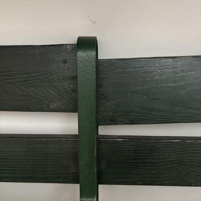 LOT 87: Vintage Stadium Triple Seat