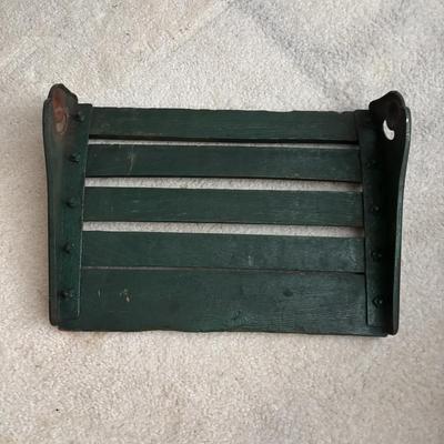 LOT 87: Vintage Stadium Triple Seat
