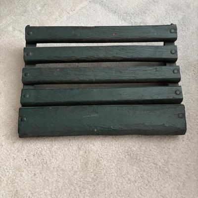 LOT 87: Vintage Stadium Triple Seat