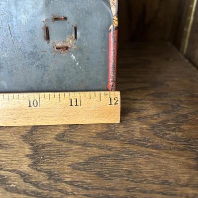 LOT 91: Vintage Tin Garage and Tootsie Toy Cars/Trucks