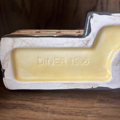 LOT 93: Roadside Diners & More: Lefton"s Great American Diner Series, A.C. Gilbert American Flyer "Frank & Beans",...