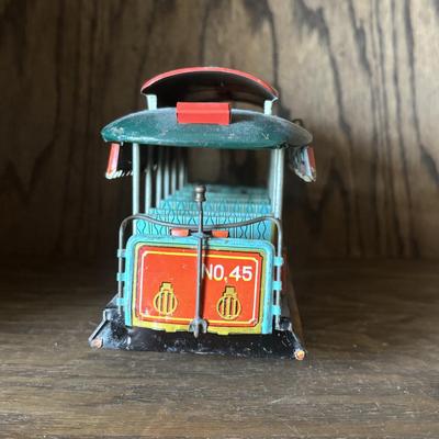 LOT 96: Collectible Tin Toy Street Cars