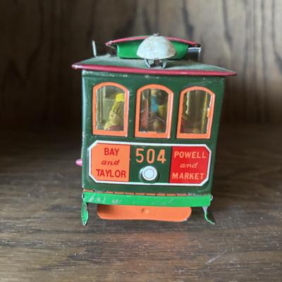 LOT 96: Collectible Tin Toy Street Cars