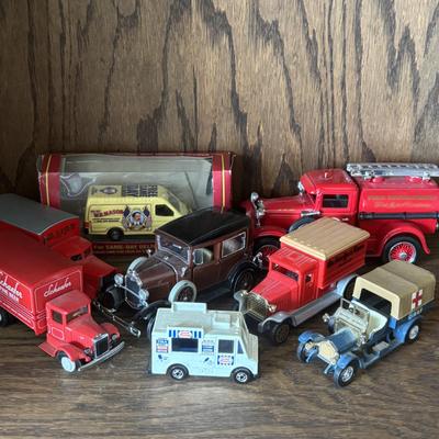 LOT 99: Collectible Toy Cars & Trucks