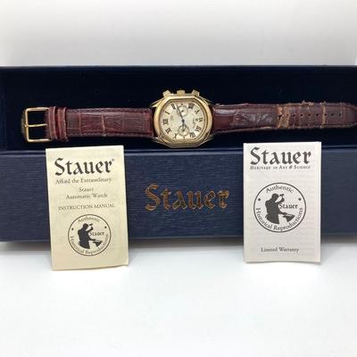 LOT 168: Pair of Men’s Stauer Watches with Boxes