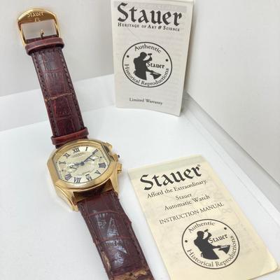 LOT 168: Pair of Men’s Stauer Watches with Boxes