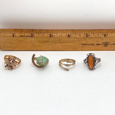 LOT 173: Collection of Rings - Sterling Included