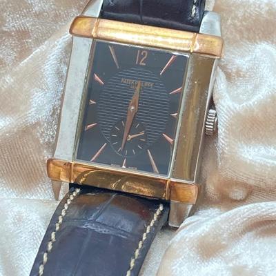 LOT 180: Pair of Patek Philippe Style Watches