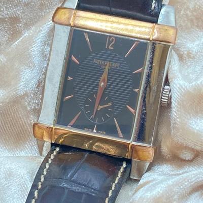 LOT 180: Pair of Patek Philippe Style Watches