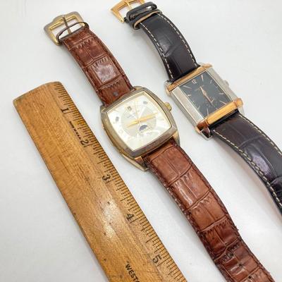 LOT 180: Pair of Patek Philippe Style Watches