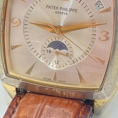 LOT 180: Pair of Patek Philippe Style Watches