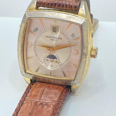 LOT 180: Pair of Patek Philippe Style Watches