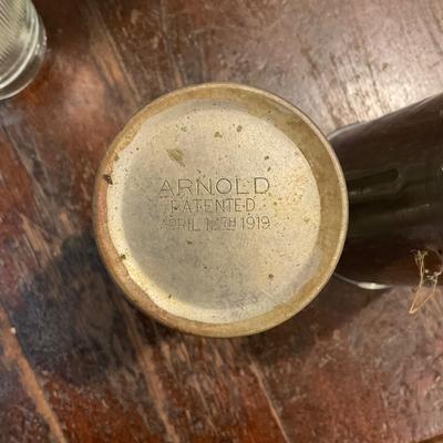 K695 Antique Gilchrist Milkshake Mixer, with Accessories