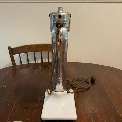 K695 Antique Gilchrist Milkshake Mixer, with Accessories