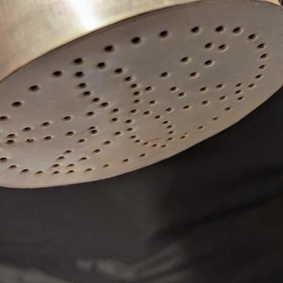 Primitive Punched Tin Candle Holder (B)