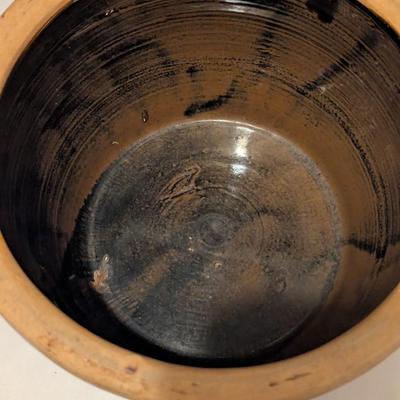 Turned Pottery Crock (B)