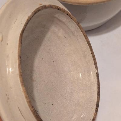 Turned Pottery Crock (B)