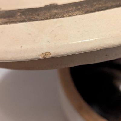 Turned Pottery Crock (B)