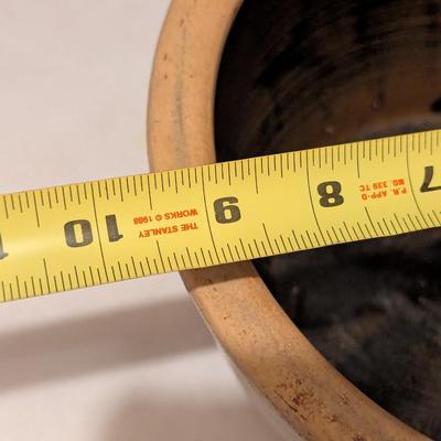 Turned Pottery Crock (B)
