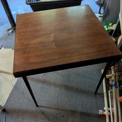 Antique Folding Sewing Table (B)