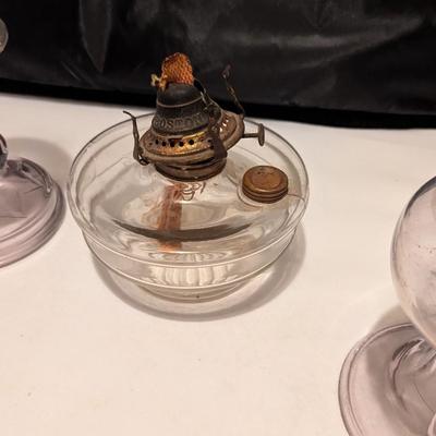 Antique Oil Lantern Bases (B)