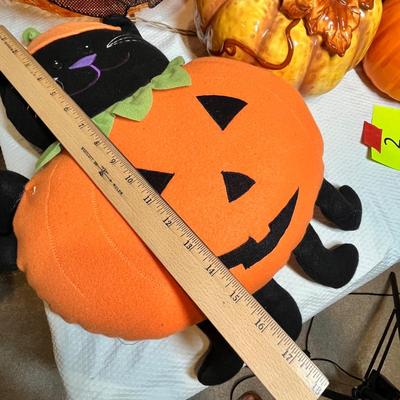 Lot 2 Pumkin Jack O'Lantern decor