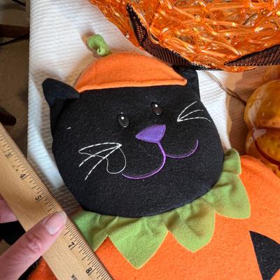 Lot 2 Pumkin Jack O'Lantern decor