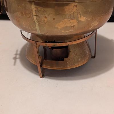 Middle East Brass Handmade Handled Large Incense Burner (B)