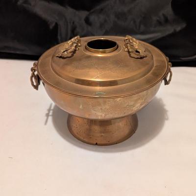 Middle East Brass Handmade Handled Large Incense Burner (B)