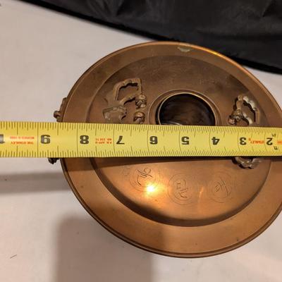 Middle East Brass Handmade Handled Large Incense Burner (B)