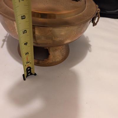 Middle East Brass Handmade Handled Large Incense Burner (B)
