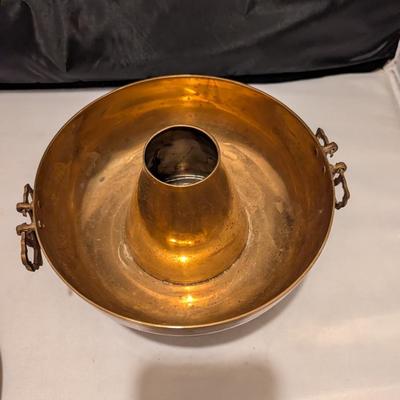 Middle East Brass Handmade Handled Large Incense Burner (B)