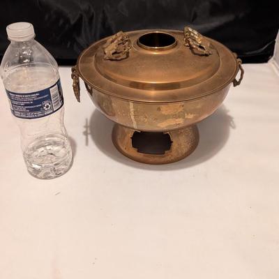 Middle East Brass Handmade Handled Large Incense Burner (B)