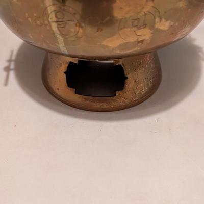 Middle East Brass Handmade Handled Large Incense Burner (B)