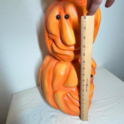 Lot 3 Empire 1990s Foam Pumpkins Figure