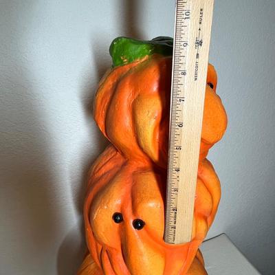 Lot 3 Empire 1990s Foam Pumpkins Figure