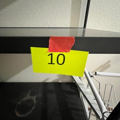 Lot 10 Steel Storage shelf
