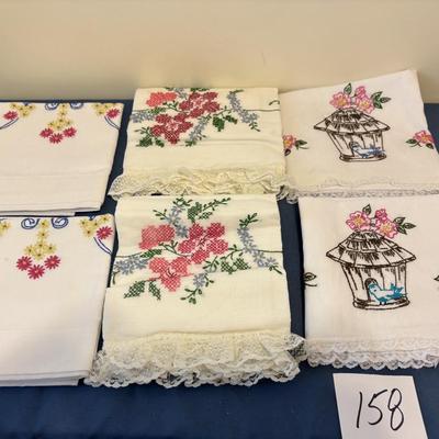 New Embroidered Pillow Cases
