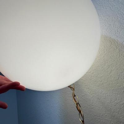 Lot 23 70s Swag lamp