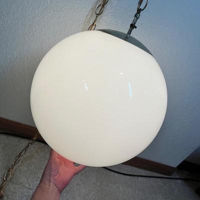 Lot 23 70s Swag lamp