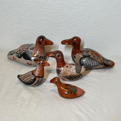 Lot 24 Mexico Pottery Ducks