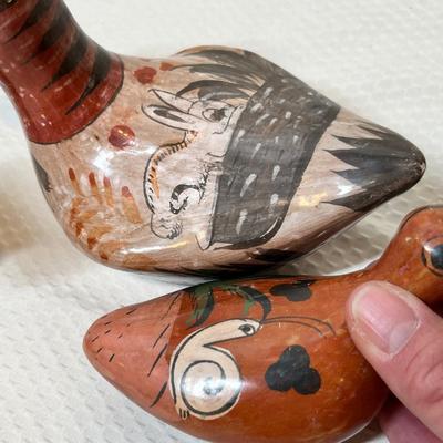 Lot 24 Mexico Pottery Ducks