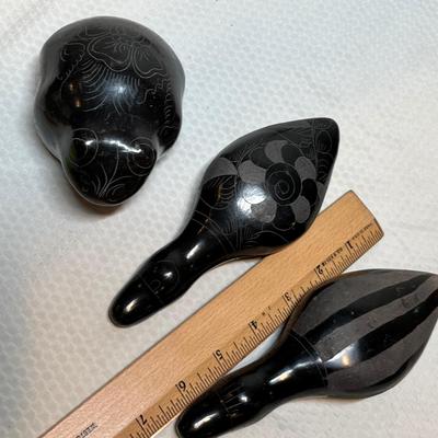 Lot 26 Black on Black Santa Clara Pottery