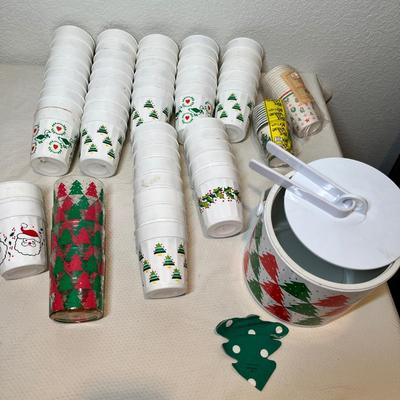 Lot 33 Christmas Drink ware