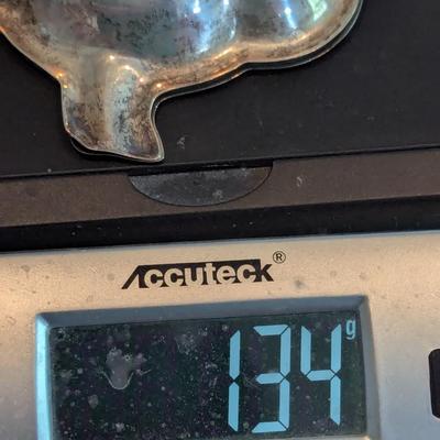 Sterling Silver Leaf Dish 134 Grams (DR)