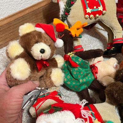 Lot 40 Tote of Christmas Decor