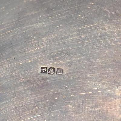 Stamped Antique Trinket Dish 72 Grams (DR)